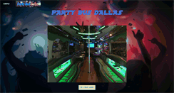 Desktop Screenshot of dallaspartybuses.com